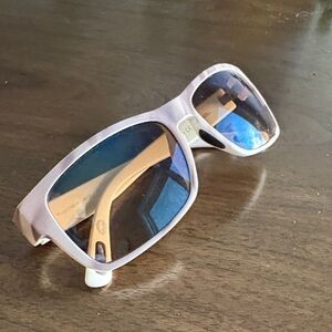 Rockport White and Lavender Women’s Sunglasses with Blue Lenses